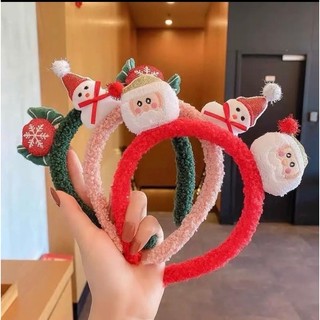 bờm tóc noel xinh cho bé
