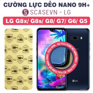 Cường lực dẻo nano trong suốt lg g8x/ lg g8s/ lg g8/ lg g7/ lg g6/ lg g5