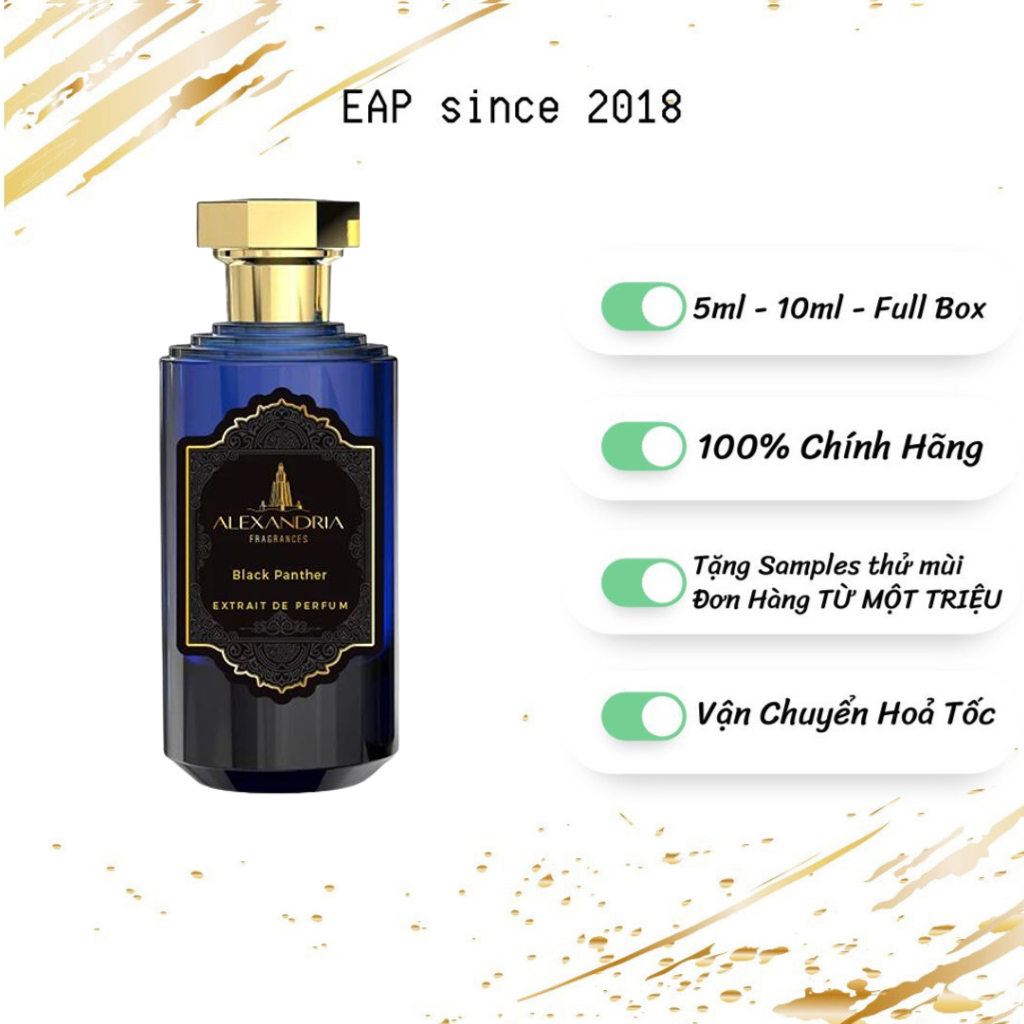 Nước hoa Black Panther [Mẫu thử 0.33 oz]