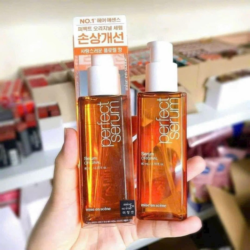 TINH CHẤT DƯỠNG TÓC MISE EN SCENE PERFECT MẪU MỚI 80ml