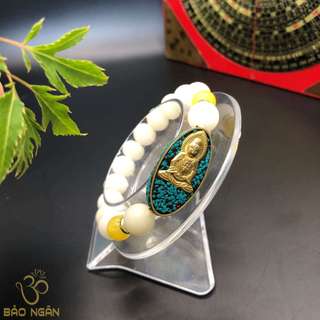 Vòng tay bồ đề bối mix charm