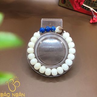 Vòng tay bồ đề mix đá năng lượng xanh biển