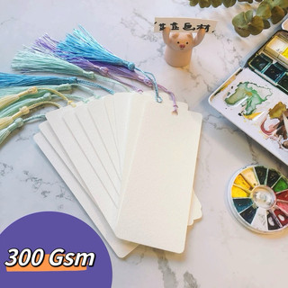 Giấy vẽ khổ dọc làm kẹp sách bookmark
