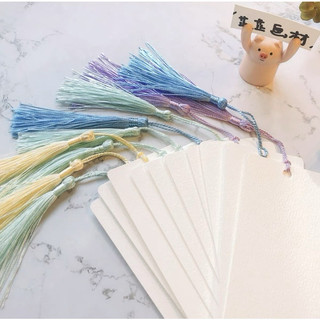 Giấy vẽ khổ dọc làm kẹp sách bookmark
