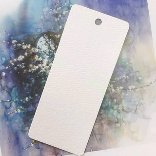 Giấy vẽ khổ dọc làm kẹp sách bookmark