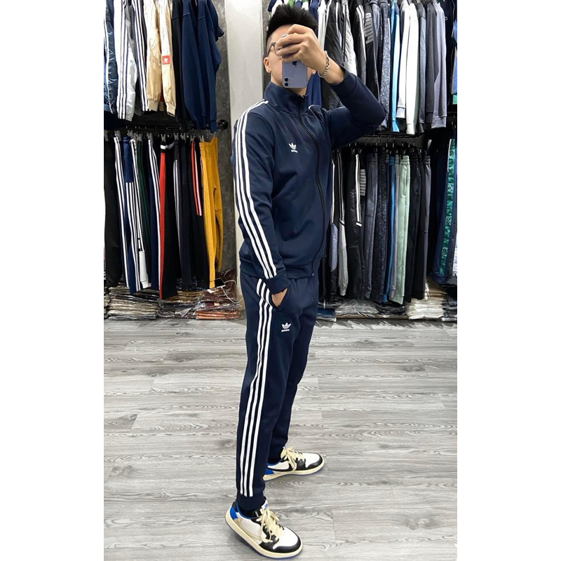 Bộ Thể Thao Nam Cao Cấp Vải Thun Nỉ Hàng Dày Dặn Co Dãn Xịn Xò