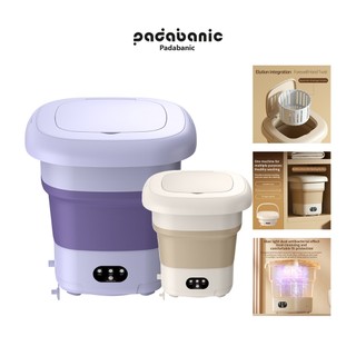  Máy Giặt Mini Padabanic 8789 Gấp Gọn-Máy Giặt Đồ Lót Tất-Đồ Cho Bé  Vắt Khô Khử Khuẩn Bằng Công Nghệ Mới