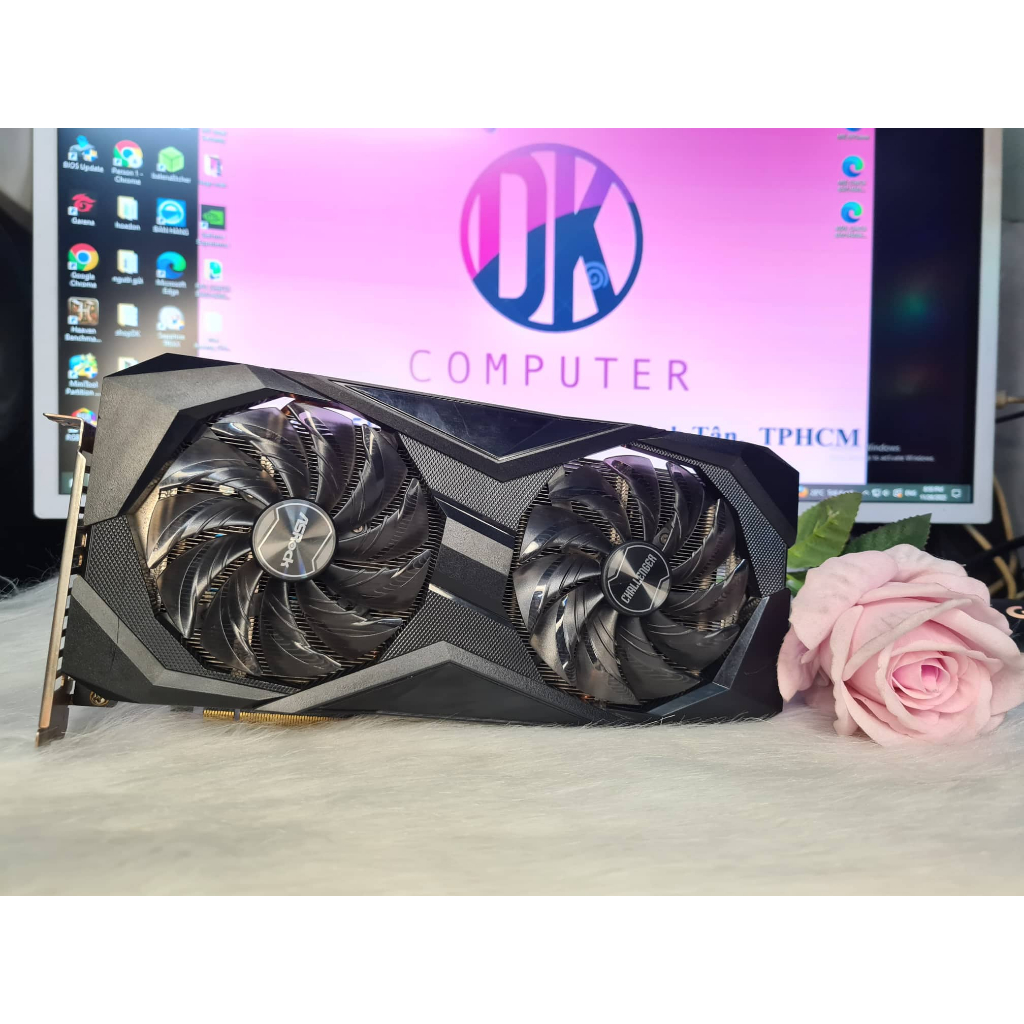Graphic Card_VGA ASROCK Radeon RX 6700 XT Challenger D 12GB _còn bảo hành 2024 full box