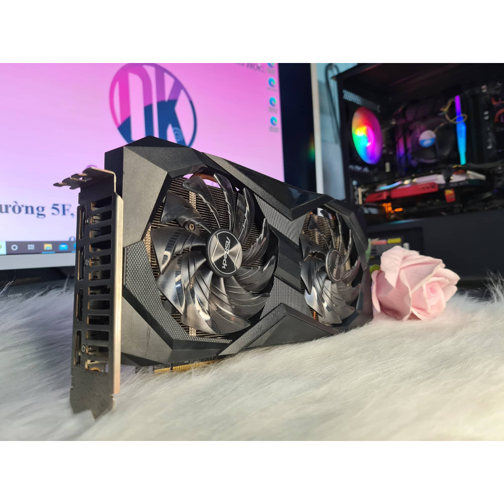 Graphic Card_VGA ASROCK Radeon RX 6700 XT Challenger D 12GB _còn bảo hành 2024 full box