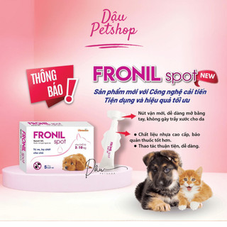 NHỎ GÁY PHÒNG VE RẬN CHO CHÓ FRONIL SPOT