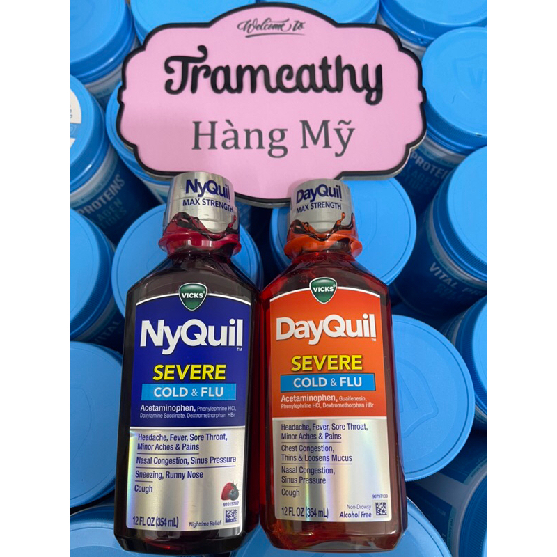Dayquil nyquil nước giảm ho, giảm cảm