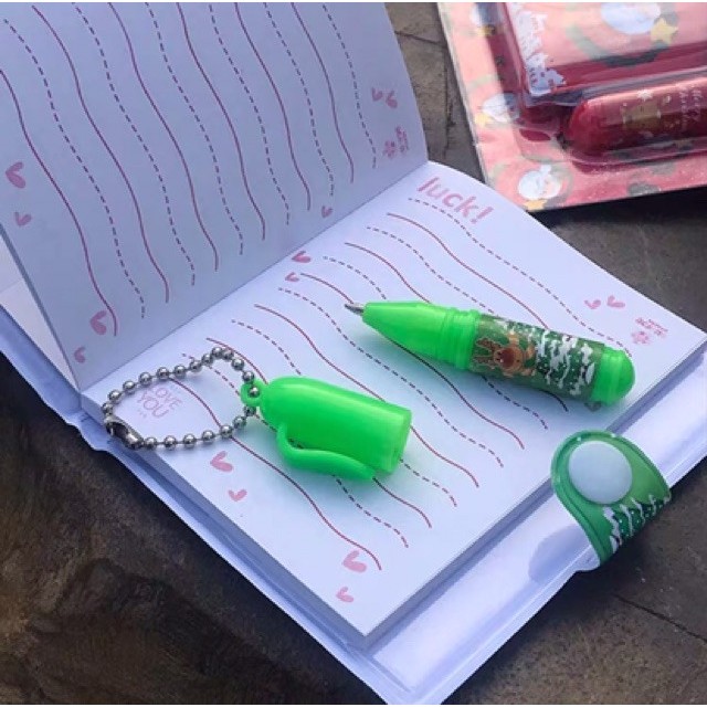 Sổ tay Noel kèm bút E-001