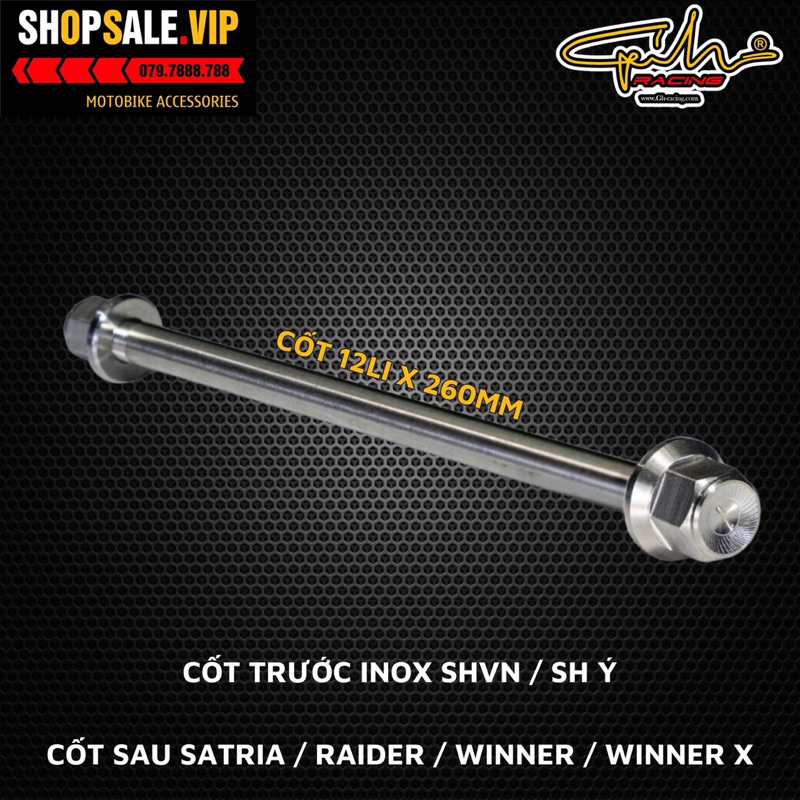 Cốt inox các loại xe