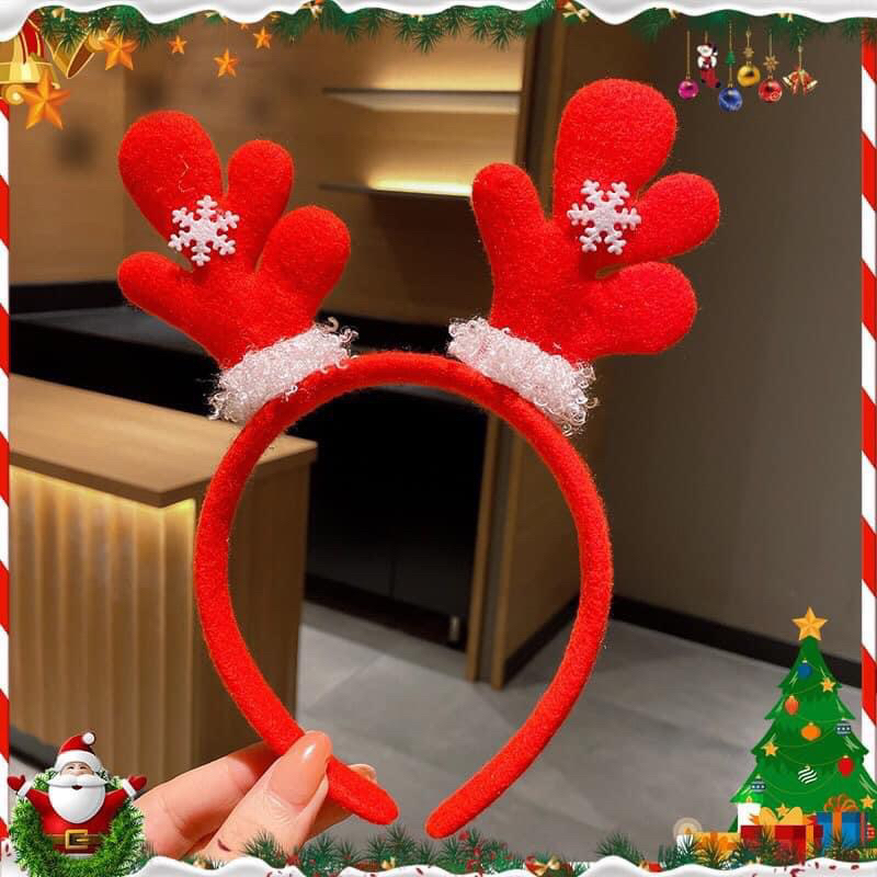 Bờm cài tóc noel