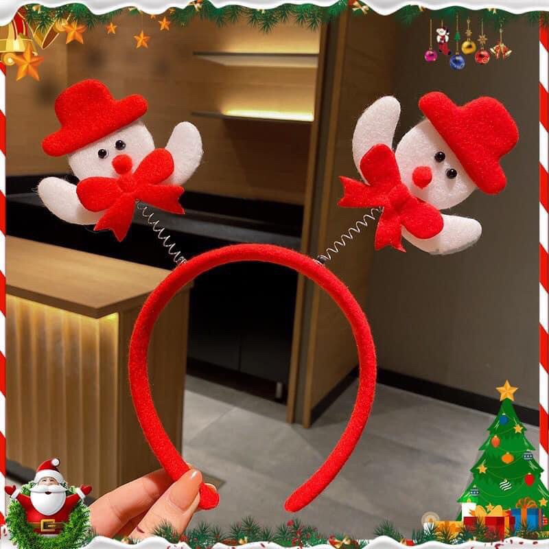 Bờm cài tóc noel