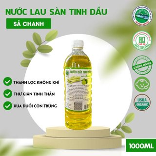 Nước lau sàn Tinh dầu Sả Chanh 1 lít