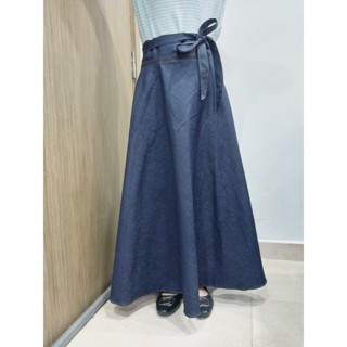 Quây - Váy chống nắng Jean trơn mềm mại cao cấp siêu thoải mái (có loại oversize)