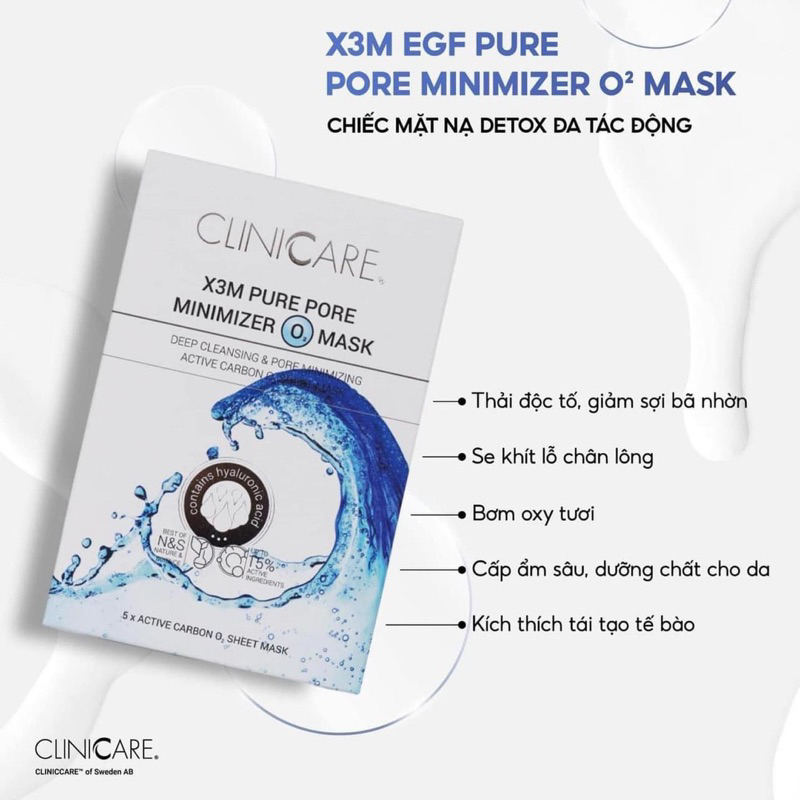 Mask sủi O2 nhà CliniCare