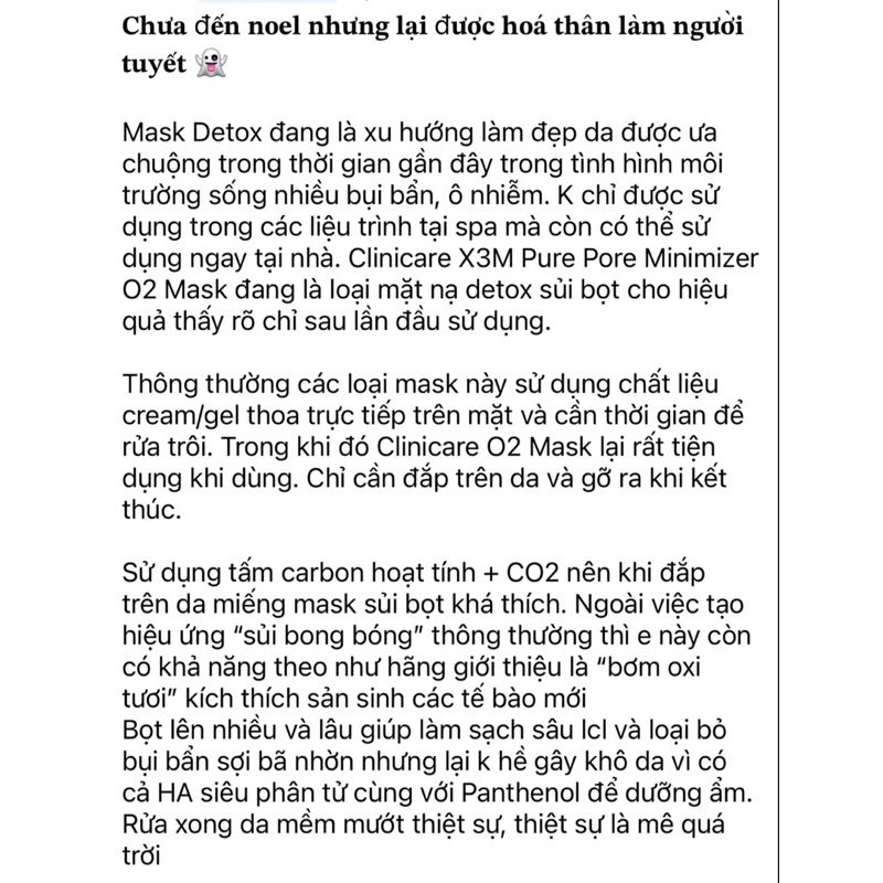 Mask sủi O2 nhà CliniCare