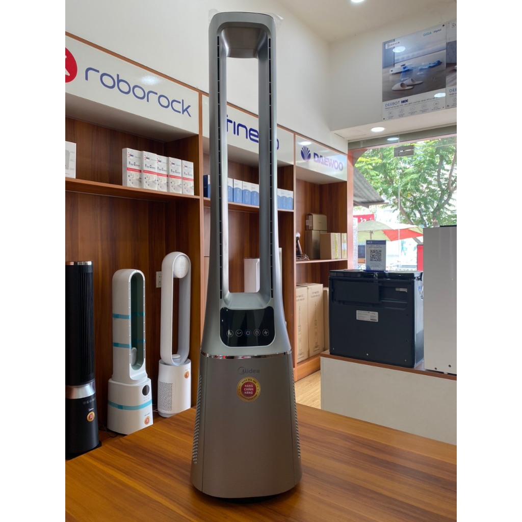 🍀MỚI 2024🍀Quạt Không Cánh Midea AMS150E-TY Hàng Chính Hãng BH 12 Tháng
