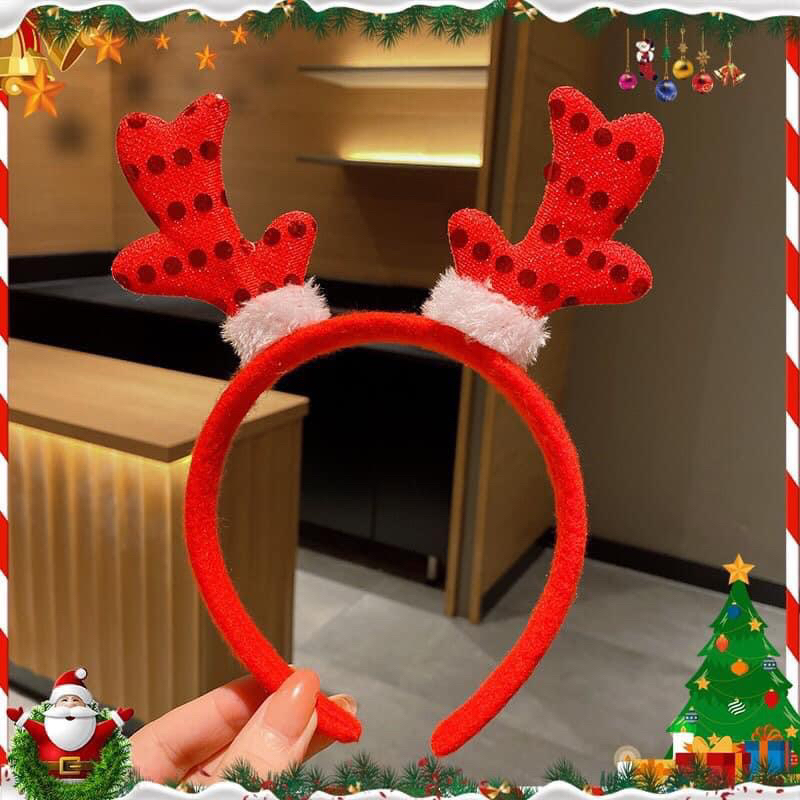 Bờm cài tóc noel