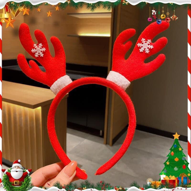 Bờm cài tóc noel