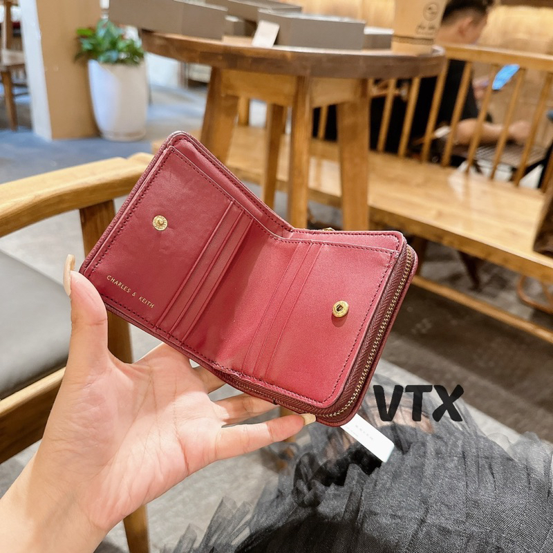 Ví gấp nữ cekayy ví trám nữ da sần hot new 2023 fullbox