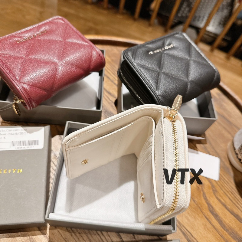 Ví gấp nữ cekayy ví trám nữ da sần hot new 2023 fullbox