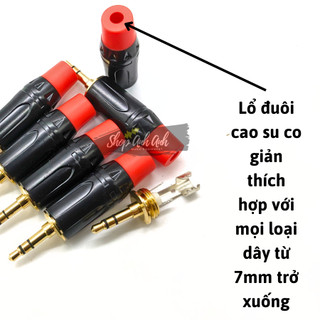 Jack 3.5 mm hàn dây tín hiệu âm thanh
