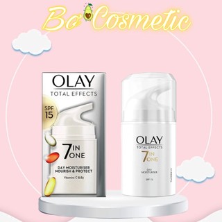 Kem dưỡng Olay Total Effects 7 In One Anti Ageing Moisturiser 50ml (cosme) - BƠ SHOP
