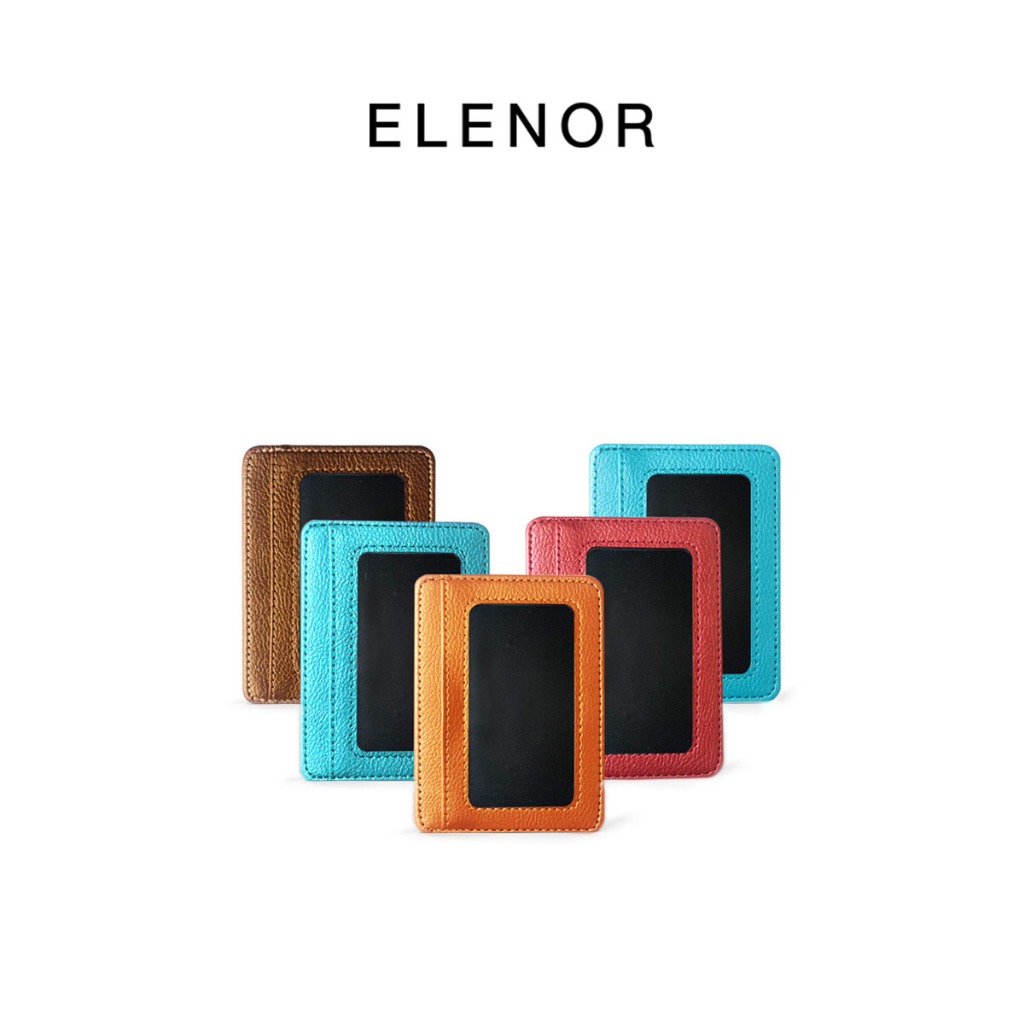 [THANH LÝ DỪNG BÁN] Ví đựng thẻ có ngăn ảnh ELENOR Sun Cardholder V17