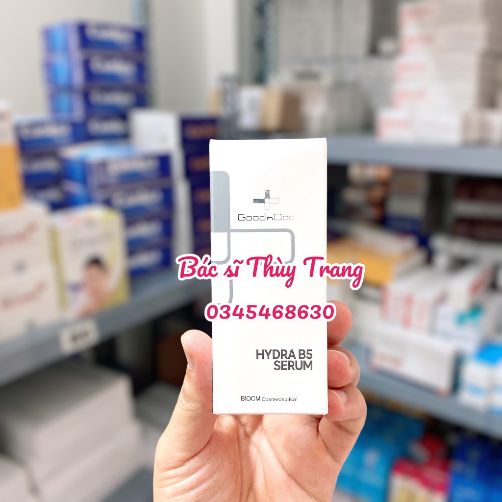 Serum dưỡng ẩm phục hồi da GoodnDoc Hydra B5 Serum - 30ml