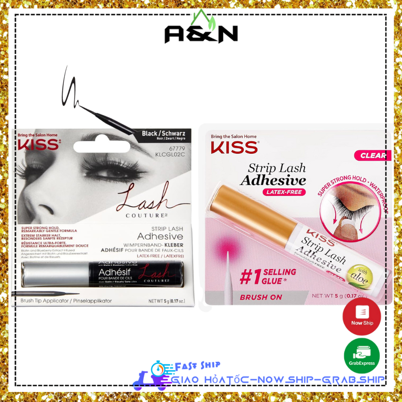 Keo dán mi KISS Strip Eyelash Adhesive - 5gram