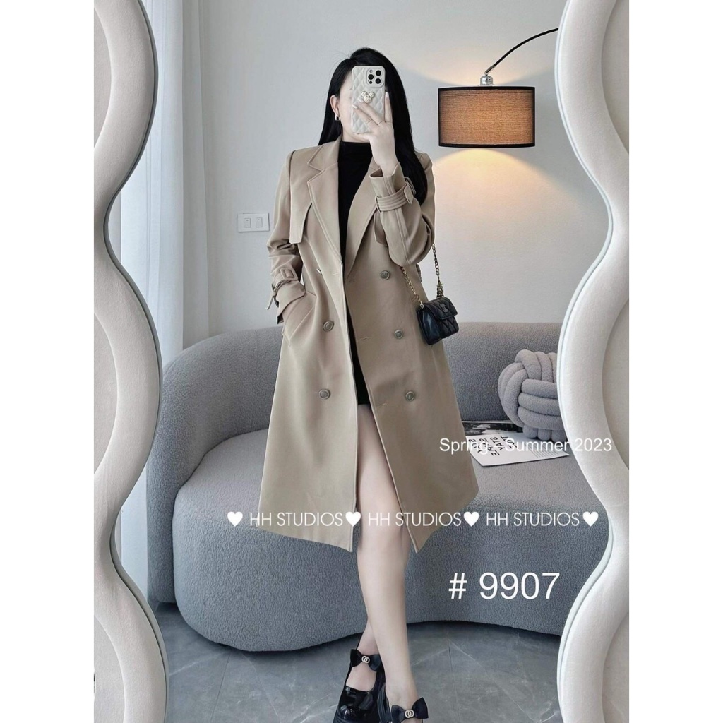 Áo măng to dáng dài, hàng Quảng Châu cao cấp