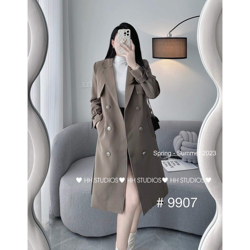 Áo măng to dáng dài, hàng Quảng Châu cao cấp