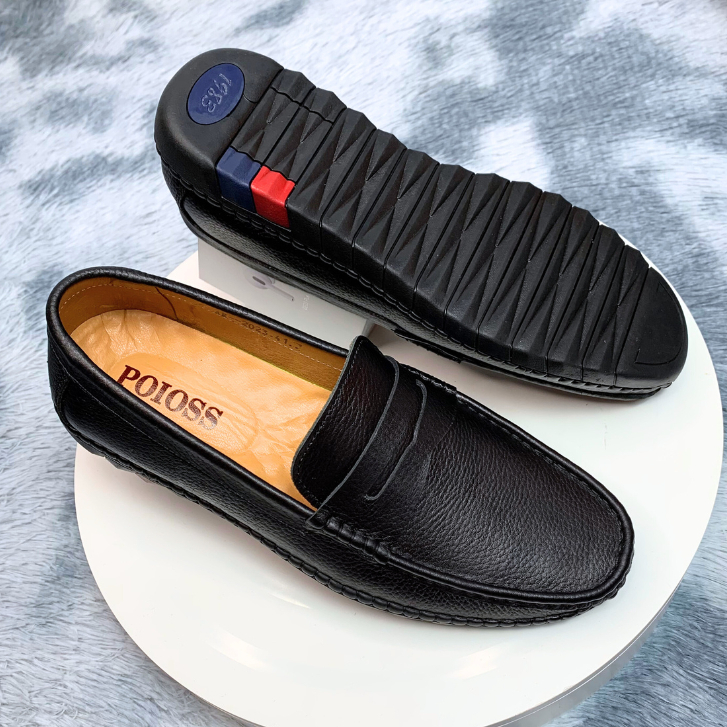 Giày lười nam da bò cao cấp, phong cách thanh lịch  đủ size 38-43