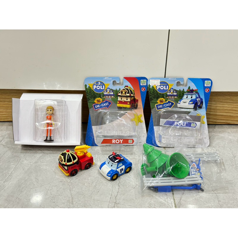 THANH LÝ ĐỒ CHƠI TRẠM ĐIỀU KHIỂN BIẾN HÌNH ROBOCAR POLI FULLBOX MỚI 99%