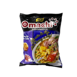  Mì ăn liền OMACHI lẩu bắp bò riêu cua 80g 