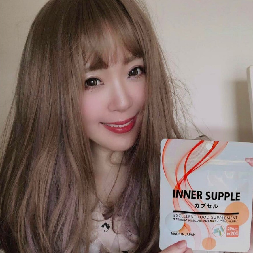 Viên uống phụ khoa Inner Supple cân bằng nội tiết tố nữ gói 20 viên Nhật Bản