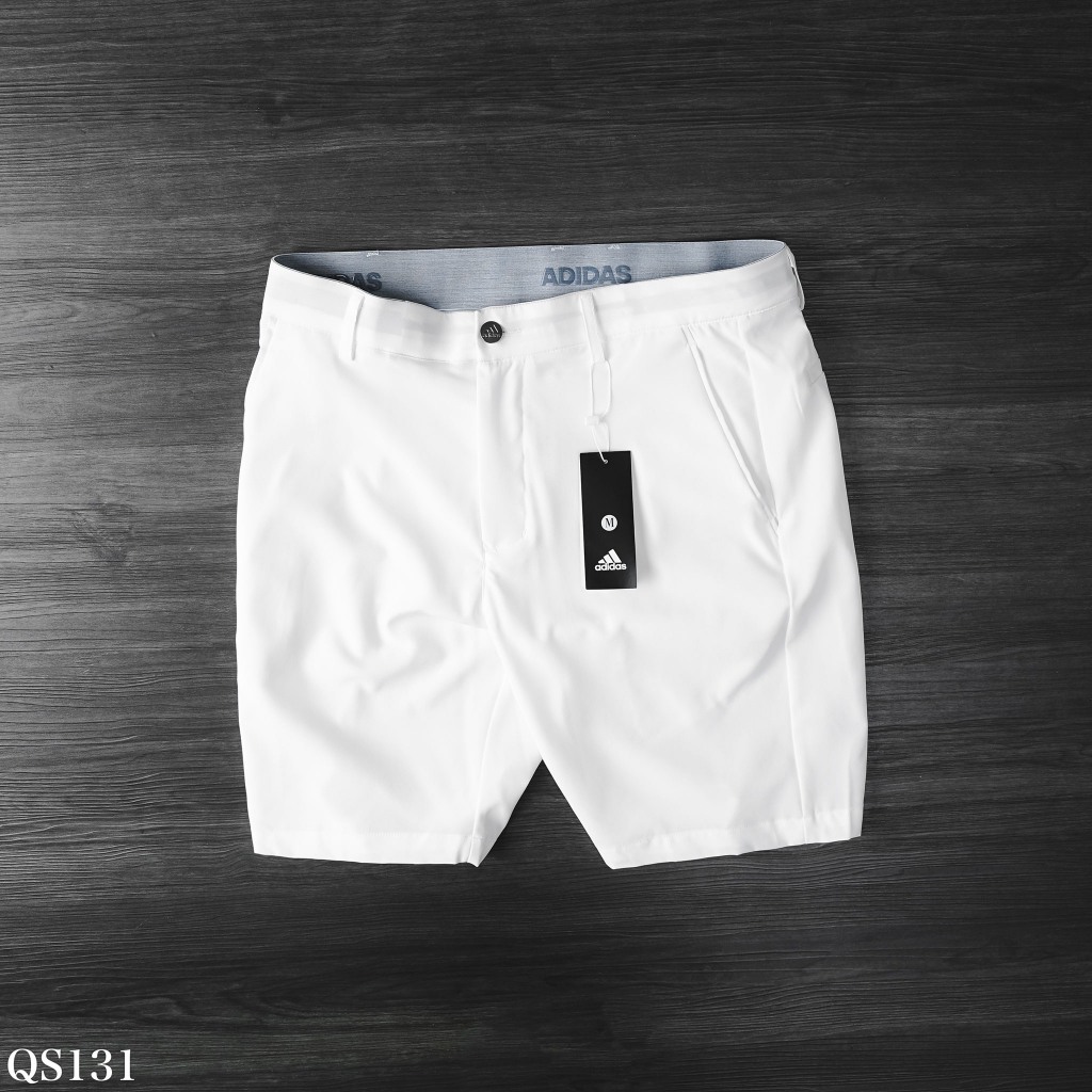 Quần Short Golf Nam Xi Dãn QS131 in logo phản quang sau túi- Thời Trang Hãng Adidas - Hàng VNXK- Châu Sport
