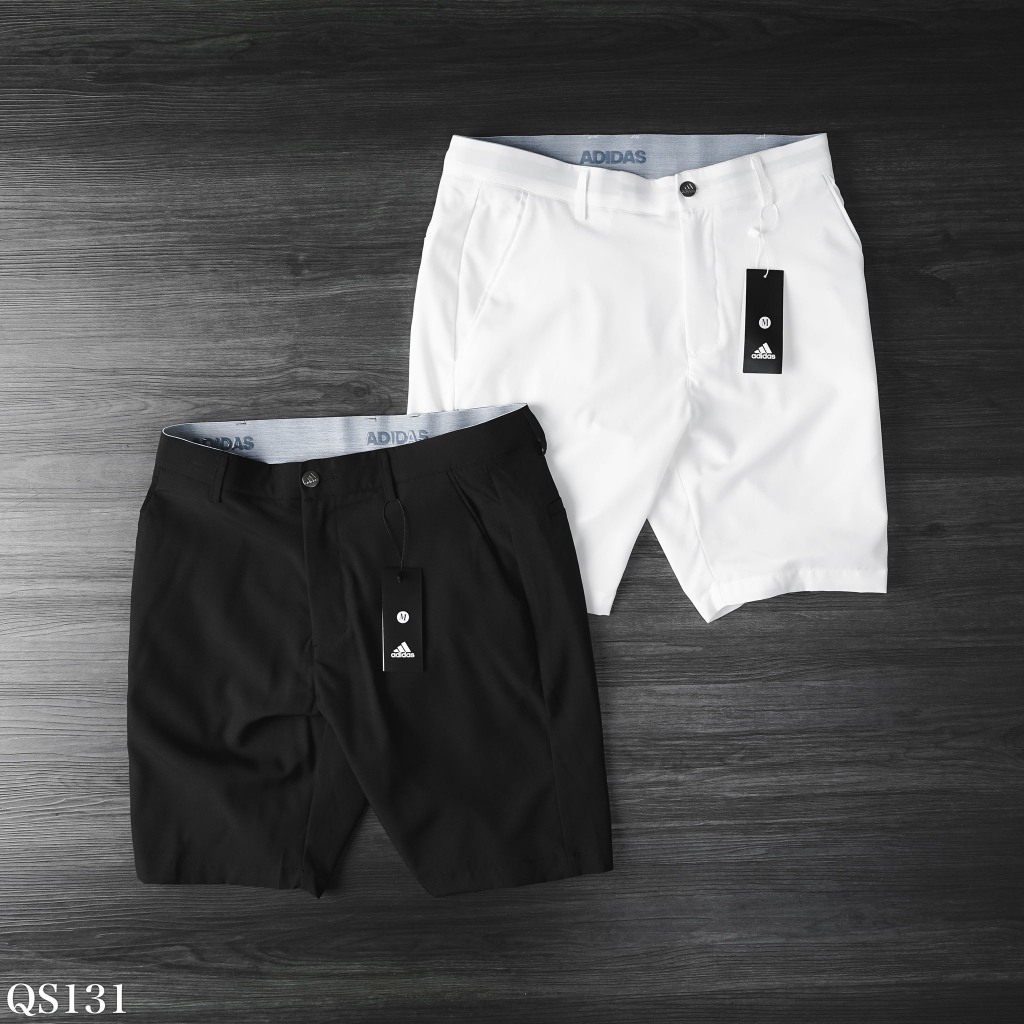 Quần Short Golf Nam Xi Dãn QS131 in logo phản quang sau túi- Thời Trang Hãng Adidas - Hàng VNXK- Châu Sport