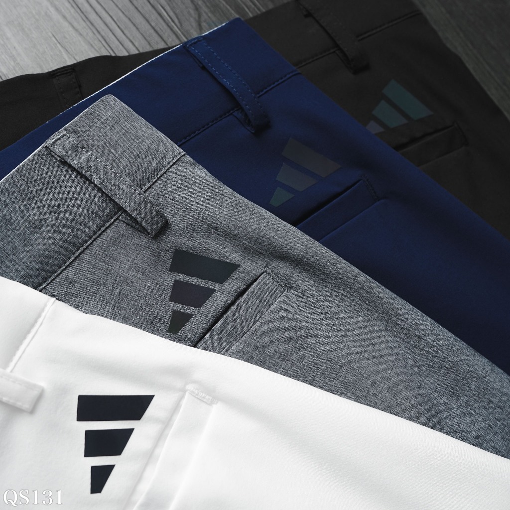 Quần Short Golf Nam Xi Dãn QS131 in logo phản quang sau túi- Thời Trang Hãng Adidas - Hàng VNXK- Châu Sport