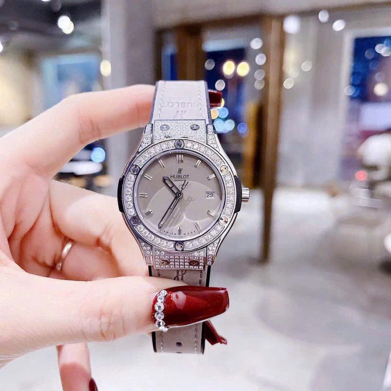 Đồng Hồ Nữ 34mm - HUBLOT Classic Fushion - Phiên Bản Cao Cấp Nhật Bản Bảo Hành 24 Tháng