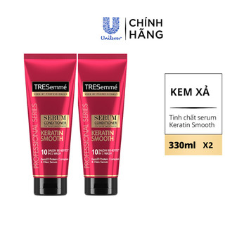  Combo 2 Tresemme Kem xả Tinh chất Serum 330ml/chai (mẫu ngẫu nhiên)