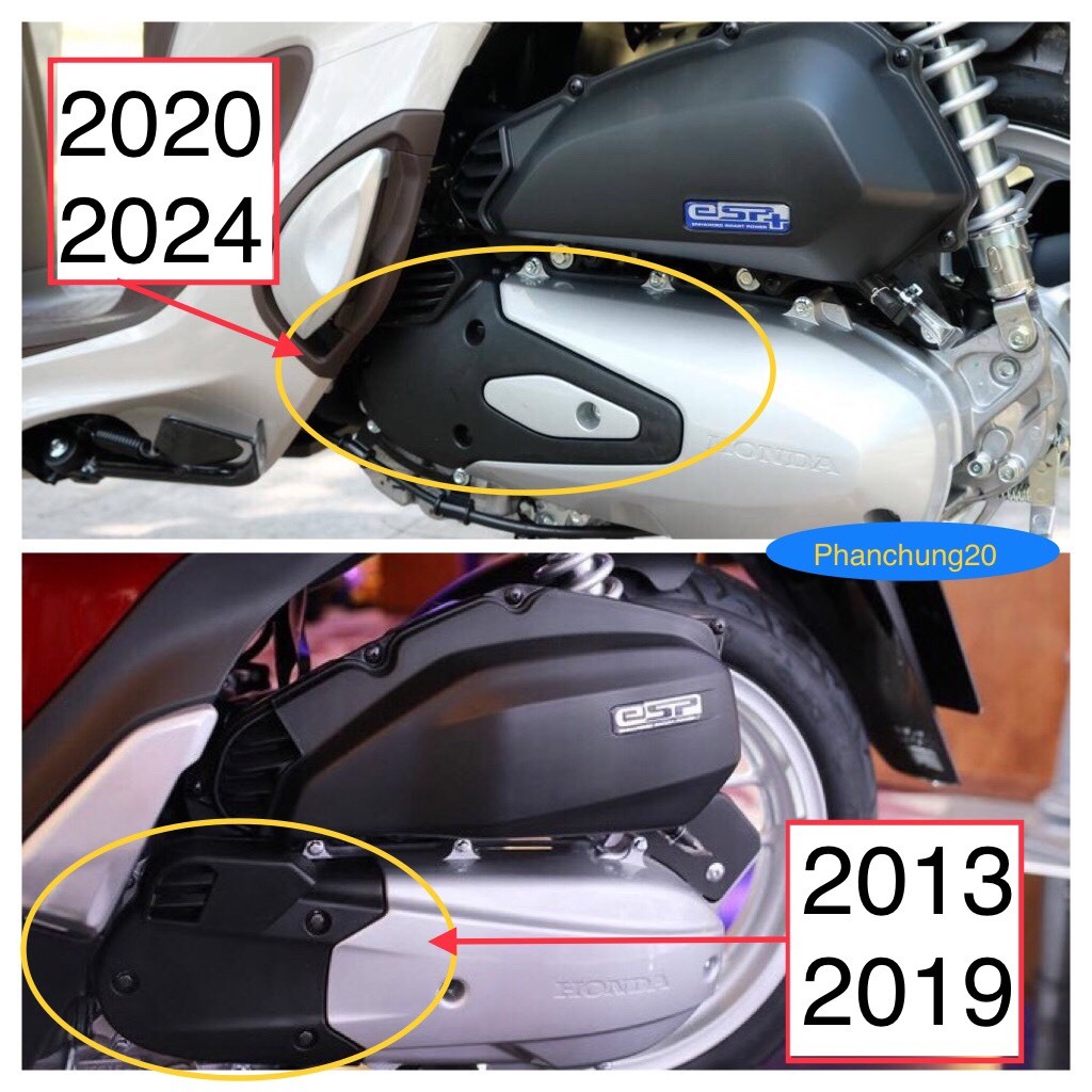 THẢM ĐỂ CHÂN  DÙNG CHO ĐỜI XE SHMODE 2020 2021 2022 2023 2024 CACBON / SU / CROM