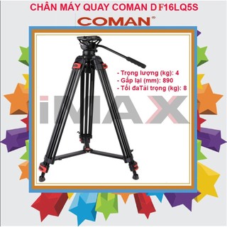 Chân máy quay Coman DF-16LQ5S -HÀNG CHÍNH HÃNG