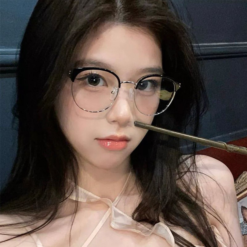 Kính giả cận, Kính cận nửa gọng nam nữ mẫu mới 8214 Jolie eyewear