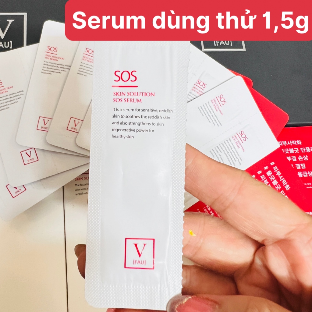 Tinh chất phục hồi giảm đỏ, [FAU SOS Ampoule]