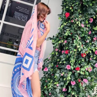 Khăn choàng linen thổ cẩm