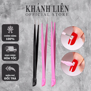 Nhíp 2 đầu silicon - Nhíp gắp phụ kiện đa năng miết định hình charm, sticker - nhíp gắp phụ kiện đa năng